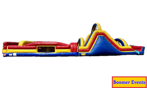 Combo 19: 20ft Jumbo Slide & 37ft Obstacle Course
